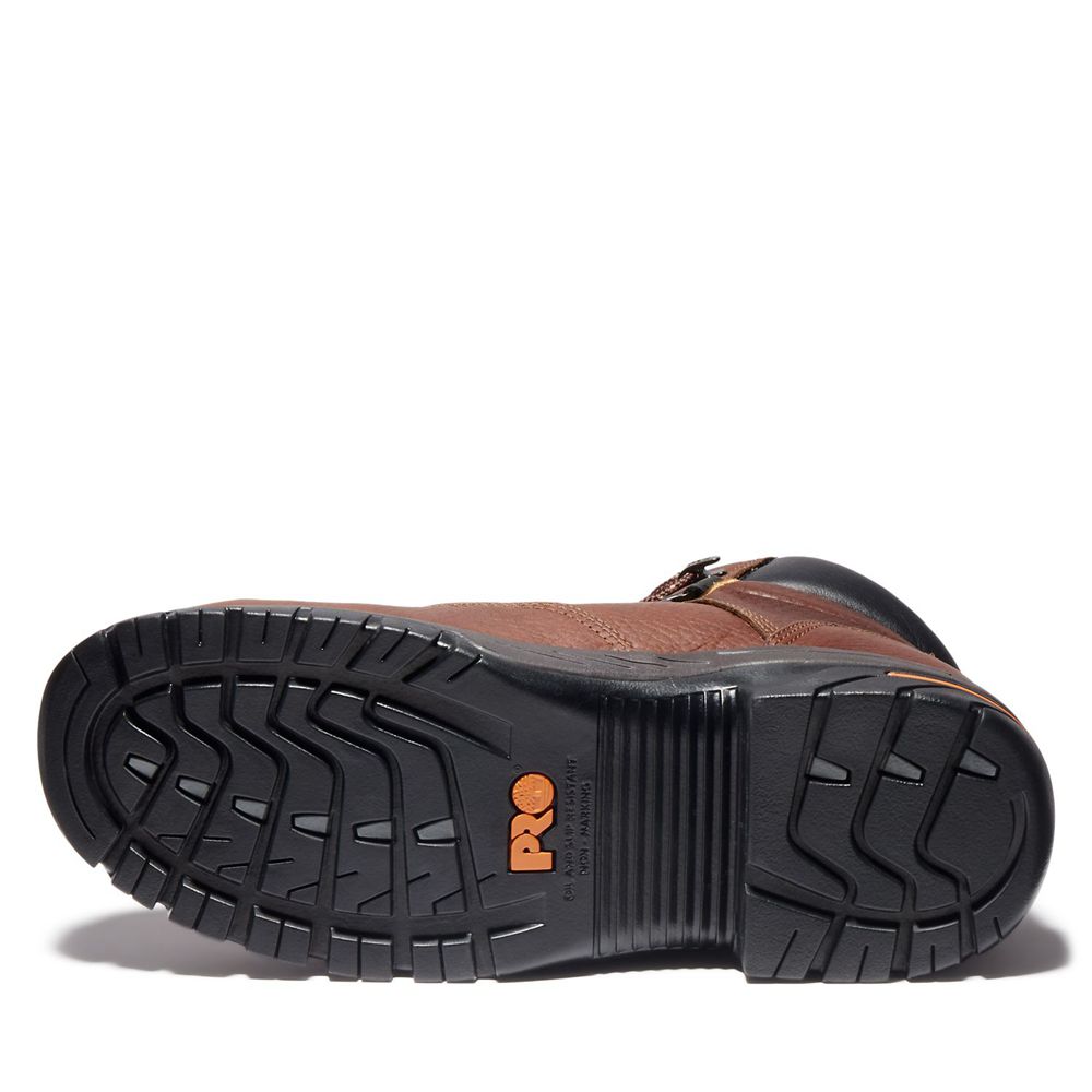 Bocanci De Muncă Timberland Barbati Maro - Pro® Helix 6\" Alloy Toe - Romania - FZCOVR180